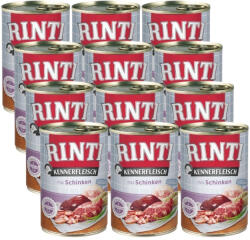 RINTI Rinti Kennerfleisch Schinken nedves kutyaeledel - sonka 12x400g