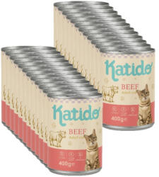 Katido Katido nedves macskaeledel marhahússal 24x400g