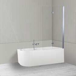 Oltens Készlet sarokkád Oltens Delva 11001000, zuhanyparaván Oltens Sela 23202100 (18006000)