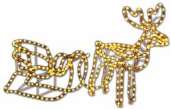 Nexos Karácsonyi rénszarvas NEXOS 504x LED 140 cm (XA10970)