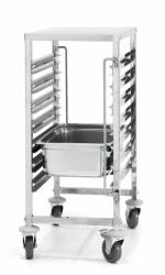  Tálcaszállító kocsi - 7 x GN 1/1, HENDI, 445x615x(H)945mm (810668)