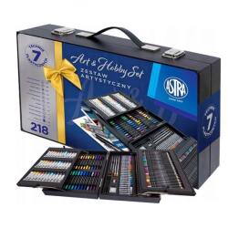  Artea Premium Art Set - 218 darabos művészeti készlet luxus fa tokban, 602124001