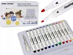 LeanToys Színes Toll Készlet, Dobozban, 12 db 17301 (17301) (17301)