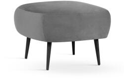 Atreve Bueno Kárpitozott Puff Szürke HR Habszivacs Fekete Lábakkal (ATE-BUENPOSTGR1XXXP)