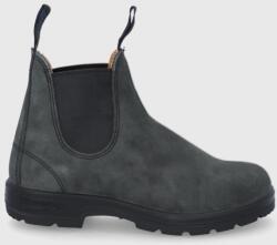 Blundstone botine din piele intoarsa MBY8-OBD004_90X (1478.Black)