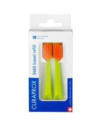 CURAPROX CS 5460 Ultra Soft fogkefe pótfej utazó szetthez 2 db