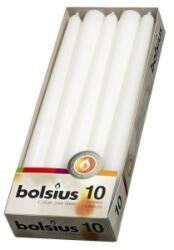 Bolsius Lumanare Conica Bolsius Alba, 10 Bucati (LCA-COB-10-02-A10)