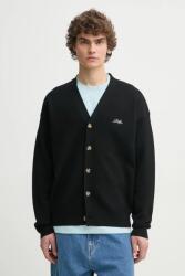 Drôle de Monsieur cardigan din lana Le Cardigan Drôle 9BYH-SWM040_99X (PERM.CA123.WO007.BL)
