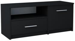  BODO 1D1S TV-állvány, fekete, polcos-fiókos