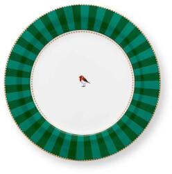 Pip Studio set de farfurii plate Love Birds Stripes Eme 25, 5 cm 6-pack 99KK-KBU662_77X (51001467)