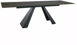 SIGNAL MEBLE Salvadore Ceramic Ossido Bővíthető Asztal Edzett Üveg-Kerámia Matt Bronz (SIG-SALVADOREBROC160)