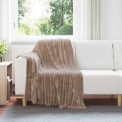 vidaXL Dobós takaró Teve 150 x 130 cm Gyapjú (42016825)