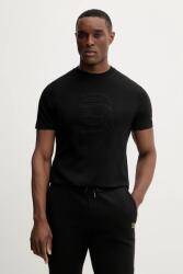 Karl Lagerfeld pamut póló - fekete M - answear - 41 490 Ft