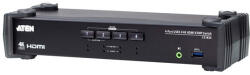 ATEN KVMP Switch USB 3.2 Gen1, 4K HDMI, 4 port (CS1824-AT-G)