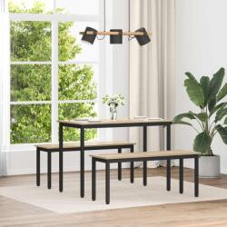 vidaXL pad Sonoma 110 x 35 x 45 cm Faanyag (892597)