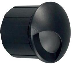 2R LED STAIR 04 3W süllyesztett lámpatest fekete (L010205003) - nyomtassingyen