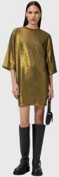 AllSaints ruha OPAL LOGO DRESS - sárga S