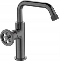 Laveo Grafit Loft Mosdócsaptelep Hosszú Csővel (BAU 925D)