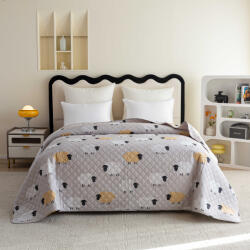  Ágytakaró SHEEP DREAM szürke Méret: 170 x 210 cm