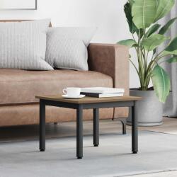 vidaXL Dohányzóasztal Művészi tölgy 50 x 50 x 36 cm Faanyag (892547)