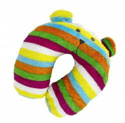 H&L Gyerek utazópárna Szivárvány 30×30 cm, merész csíkok (A977-0F-00)