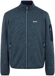 Regatta Férfi Newhill Marl teljes cipzáras gyapjú kabát kék|zöld