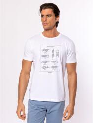 Heavy Tools Férfi rövidujjú póló MACKLIN S fehér