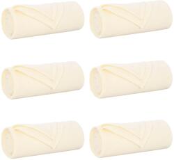 vidaXL Takarók 6 pcs Krém 200 x 150 cm Gyapjú (42017074)