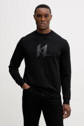 KARL LAGERFELD pamut melegítőfelső - fekete M - answear - 62 290 Ft