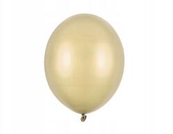 Party Deco Lufik Strong 30 cm, Metallic Cold Gold (1 op. 100 db)