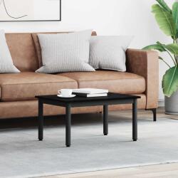 vidaXL Dohányzóasztal Fekete tölgy 70 x 50 x 36 cm Faanyag (892566)