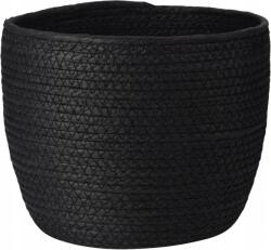 H&L Nero tárolókosár 19×17 cm közepes, fekete (A913-0M-00)