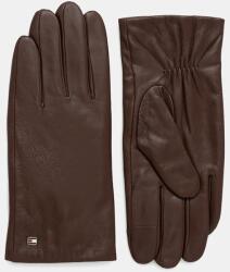 Tommy Hilfiger bőr kesztyű - barna L/XL - answear - 24 990 Ft