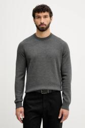 HUGO BOSS pulóver gyapjúkeverékből - szürke M