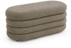 AKORD Furniture Factory AKORD PUFFO Tapicerowana Pufa ze Schowkiem Teddy Mocha (AKO-PUPUFFO-MO)