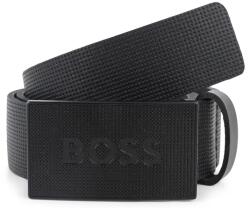 BOSS gyerek bőröv - fekete 80