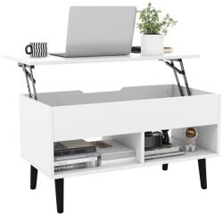 Timeless Tools Timeless Tools, Dohányzóasztal Emelhető Asztallappal, Fehér