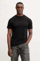 Karl Lagerfeld pamut póló - fekete XXL - answear - 41 490 Ft