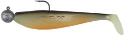 Fox Rage Bulk Loaded Zander Pro Shads UV Hot Olive 10cm 4/0 10gr Plasztik Csali (NZS190)