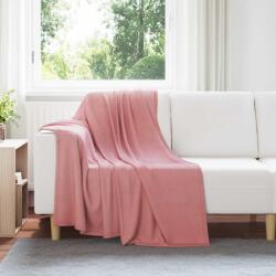 vidaXL Takarók 6 pcs Rózsaszín 170 x 130 cm Gyapjú (42017081)