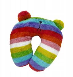 H&L Gyerek utazópárna Szivárvány 30×30 cm, szivárványcsíkok (A977-0E-00)