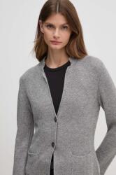 United Colors of Benetton gyapjú kardigán - szürke XL - answear - 32 990 Ft