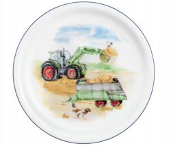  Traktorom desszertes tányér 19 cm Kompakt Állatvilág, Seltmann Weiden