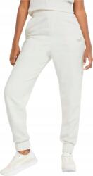 PUMA Női Nadrág Puma Ess+ Embroidery High-waist Pants Fl Krémszínű 670, M (670007 99)