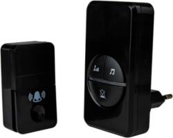 TRACON Vezeték nélküli csengő kinetikus 230V IP44 100m 16music 82dB (BELLW7-1V1)