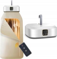  Elektromos Ruhaszárító Összecsukható Szárítógép Hordozható Szárítógép 600W Bézs (5904087207244) Ruhaszárító