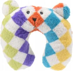 H&L Gyerek utazópárna Szivárvány 30×30 cm, pasztell kockás (A977-0C-00)