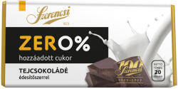 SZERENCSI zero maltitolos tejcsokoládé 20 g - vitalora