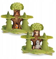 PartyPal Leśni przyjaciele süteményes tál (149850)