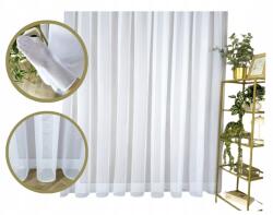 Świat firan Modern Függöny Nappaliba, Étkezőbe, Szalonba, Halbontás Mintával, Szalaggal, 300x280 6840 (632999)